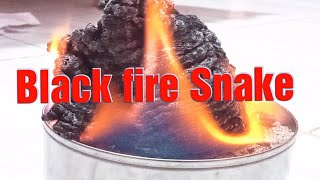 Black fire snake science experiment||Experiment with sugar and baking soda