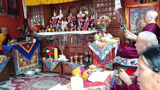 དོལ་པོ་ལྷུག་དཀོན་མཆོག་སྤྱིད་འདུས་བཞི་ཁྲོ།🙏🌹🌈Lama Nyima Rinpoche \u0026 Gelong Choejhor