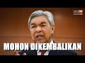 Zahid mohon pasport dikembalikan secara kekal