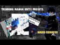 Trending manga edit presets | HAIKO REMAKE | alight motion qr/xml file #youtube