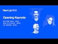 Next.js Conf 2024 Opening Keynote