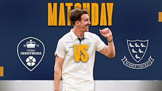 🔴 LIVE | Derbyshire vs Sussex, Day Two