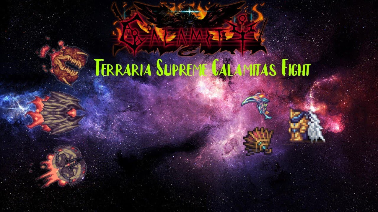 Supreme Calamitas Fight | Terraria Calamity Mod Death Mode - YouTube