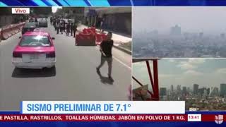 PRIMERAS HORAS DEL TERREMOTO EN MEXICO - 19 DE SEPTIEMBRE DE 2017