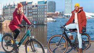 Fiido C21 \u0026 Fiido C11 Pro E-Bike Review | Tested in Amsterdam, the Bike Capital!