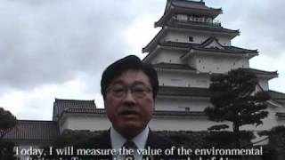 The mayor of Aizu-Wakamatsu Who Tells the Fukushima Daiichi Nuclear Power Plant