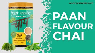 Justvedic Paan Chai - Paan Tea for Immunity, Slimming and Digestion #justvedic #paanchai #immunity