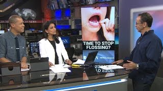 Is flossing your teeth a waste of time?