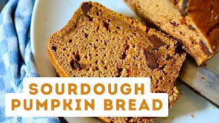 Upgrade Your Fall Baking with Sourdough Pumpkin Bread