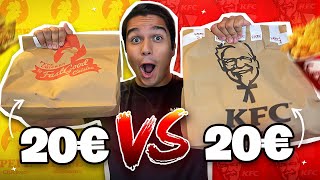 20€ KFC VS 20€ PEPE CHICKEN !