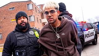 N3on Gets Arrested in O'Block...