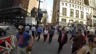 New York City | Walk Through Midtown Manhattan | 1080p@120fps | 2015