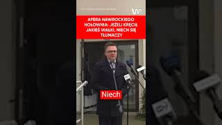 Hołownia ws. afer Nawrockiego: Jeśli kręcił jakieś kołoi...