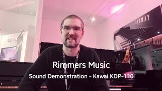 Ex-Display Kawai KDP-110 Digital Piano | Voice Demonstration | Rimmers Music