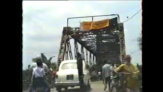 1986 sivasagar Town,Old  sivasagar road,Assam,ranghar and dikhow river Bridge দিখৌ দলং