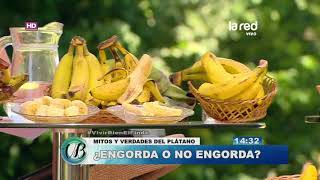 Explora los grandes beneficios del plátano para la salud en "Vivir Bien"