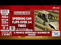 mumbai car crash 2 people seriously injured in crash on mumbai s coastal road