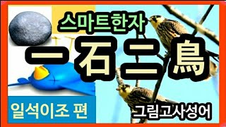 스마트한자 그림고사성어 일석이조 편