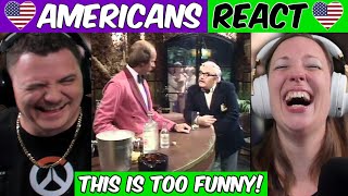 The Two Ronnies: Round of Drinks - American Reaction