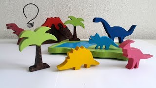 Wooden Dinosaurs Toys