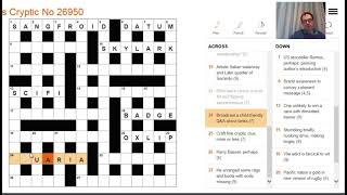 Beginner's Video: Solving The Times crossword: 1 Feb 18