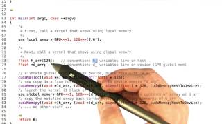 Global Memory - Intro to Parallel Programming