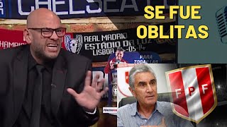 Mr Peet opina fuertemente de la salida de Oblitas de la FPF