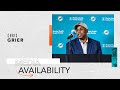 GENERAL MANAGER CHRIS GRIER MEETS WITH THE MEDIA | MIAMI DOLPHINS