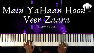 Main Yahaan Hoon - Veer Zaara | Piano Cover | Udit Narayan | Aakash Desai
