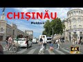 CHIȘINĂU Moldova - Dash Cam Driving Tour 4K UHD | Part 1