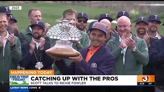 PGA pro Rickie Fowler talks about playing WM Phoenix Open