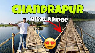 Most popular viral bridge in Chandrapur || khamrenga beel || ​⁠@Jitvlog