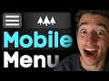 Building a Responsive Hamburger Menu using HTML, CSS and JavaScript (But using Visual Development)