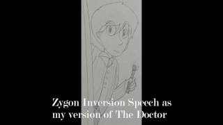 The Zygon Inversion Speech (feat. My Version of The Doctor)