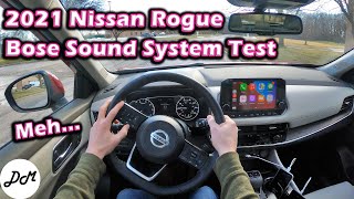 2021 Nissan Rogue – Bose 10-speaker Sound System Review | Android Auto & Apple CarPlay