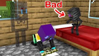 Monster School : Baby Wither Skeleton, Don't Do That - Sad Story - Minecraft Animation