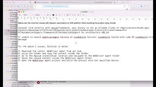 Xcodebuild failed with code 65 | Unable to launch webdriveragent | Appium automation | Xcode