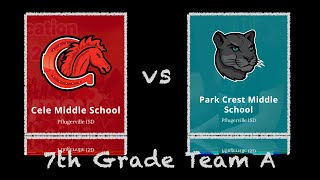 10-17-2024 - Cele vs Park Crest MS - Team A (7th Grade)