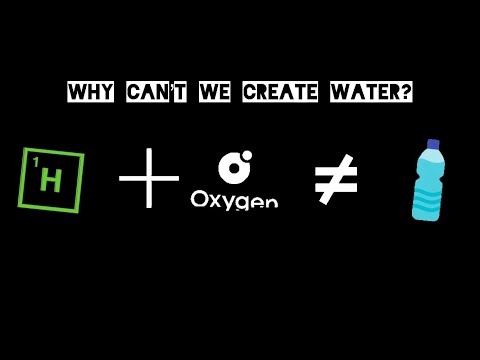 Can we create water?