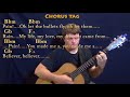 Believer (Imagine Dragons) Guitar Lesson Chord Chart in Bbm Minor with Chords/Lyrics