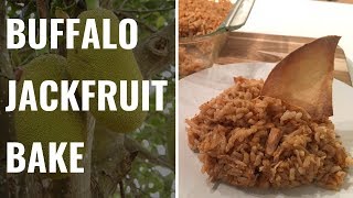 Buffalo Jackfruit Bake (Vegan, WFPB)