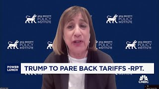 There needs to be rebalancing of tariffs, says Asia Society's Wendy Cutler