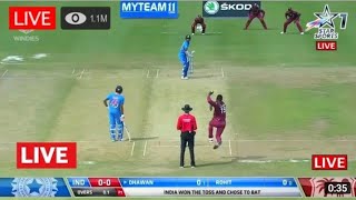 🔴IND vs WI Live Match Today Star Sports 1 Live | India vs West Indies 1st ODI Live Match