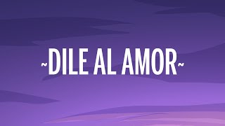 Aventura - Dile Al Amor (Letra/Lyrics)