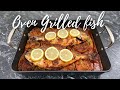 Oven Grilled Fish with Moroccan Chermoula (Poisson Au four)