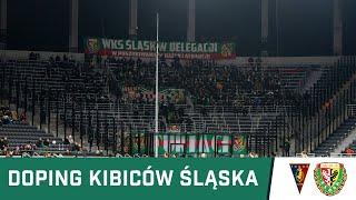 KIBICE: Doping kibiców Śląska w wyjazdowym meczu z Pogonią Szczecin