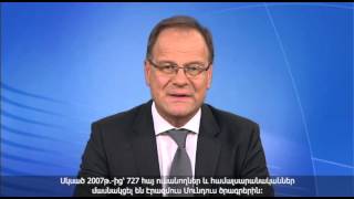 Commissioner Tibor Navracsics' message from Yerevan