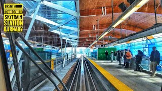 Metro Vancouver Ride - Millennium Line SkyTrain from East Vancouver to Port Moody