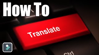 Translate Text In Video | Filmora9 tutorial