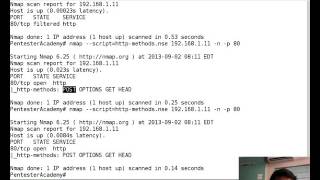 Web application pentesting - Part 5 HTTP method testing with Nmap Metasploit